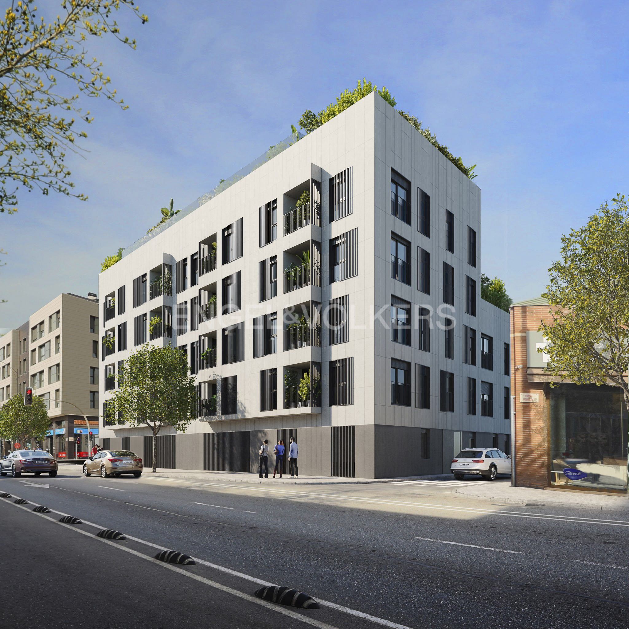 Exterior view of Apartment for sale in Sabadell  with Air Conditioner, Heating and Parquet flooring