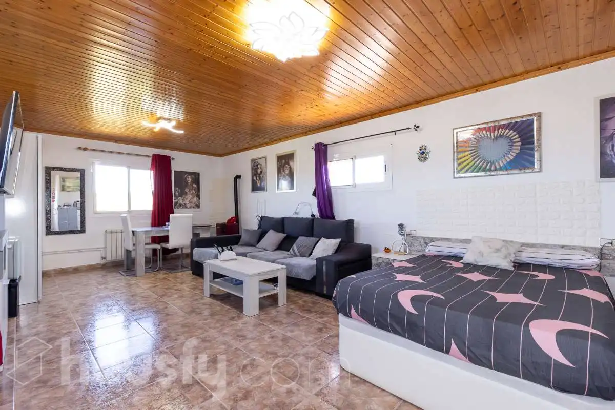 Sala de estar de Casa o chalet en venta en Sarral con Aire acondicionado, Calefacción y Jardín privado