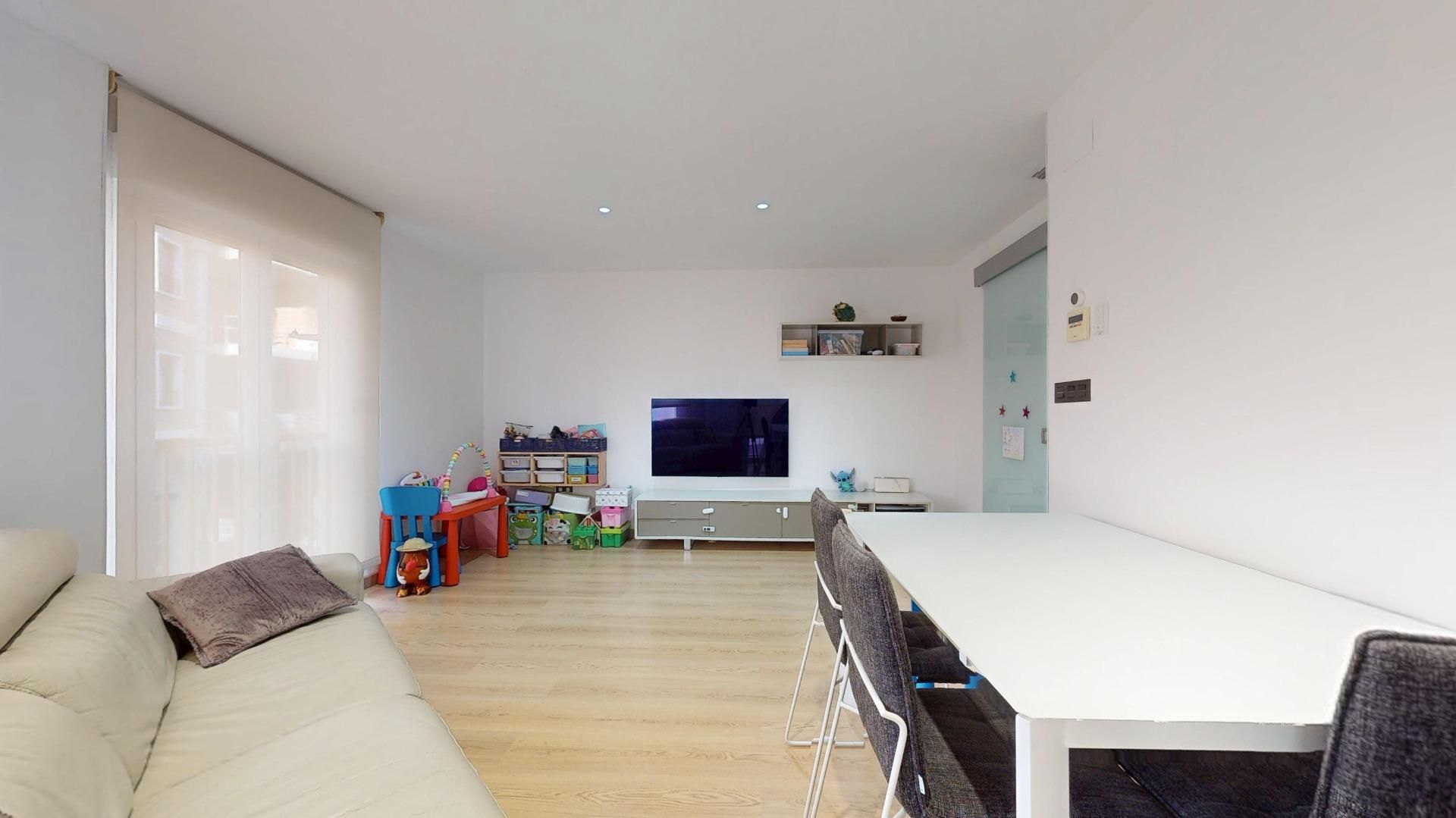 Sala de estar de Piso en venta en Elche / Elx con Aire acondicionado y Parquet