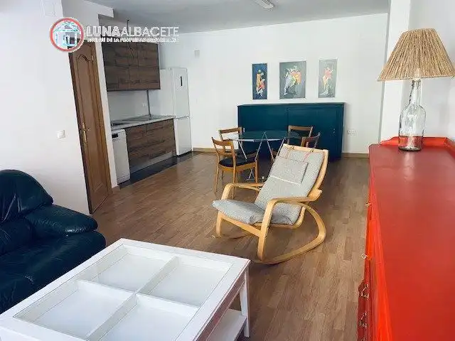 Sala de estar de Apartamento de alquiler en Albacete con Calefacción y Trastero