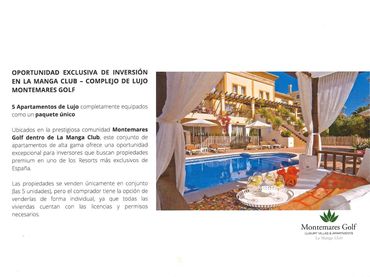 Apartament amb piscina en venda a Mar Menor de Cartagena – Cabo de Palos