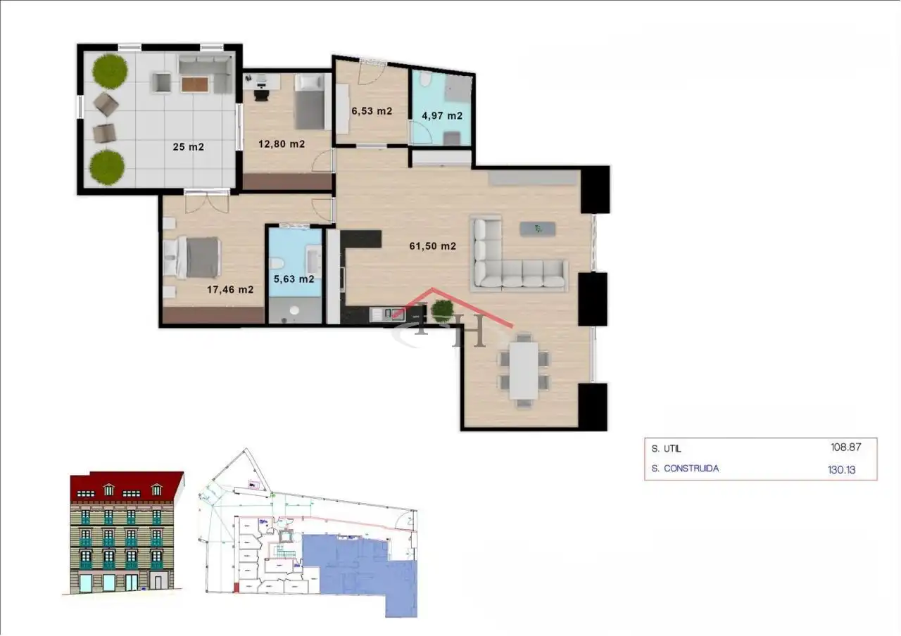 Apartament en venda a León Capital , León
