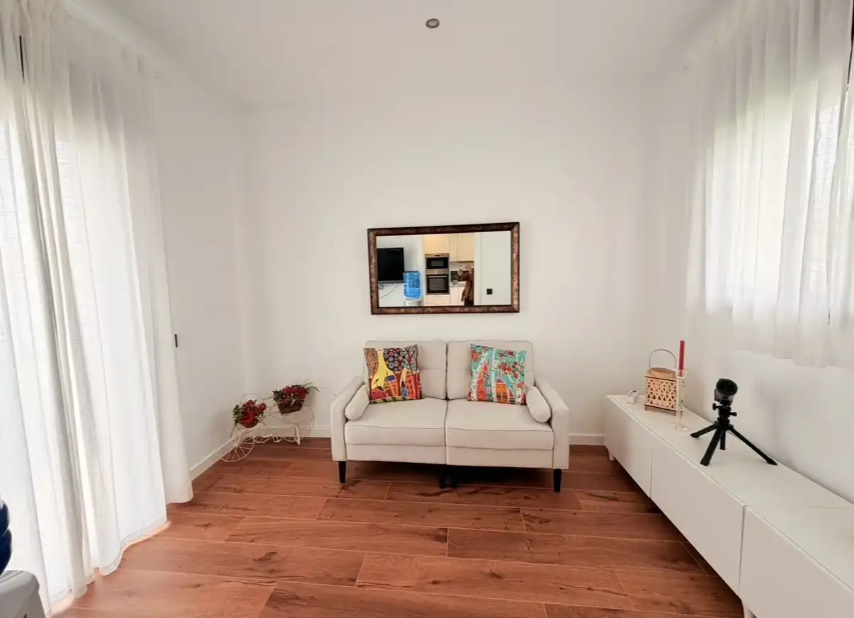 Sala de estar de Casa o chalet en venta en Cunit con Aire acondicionado y Terraza