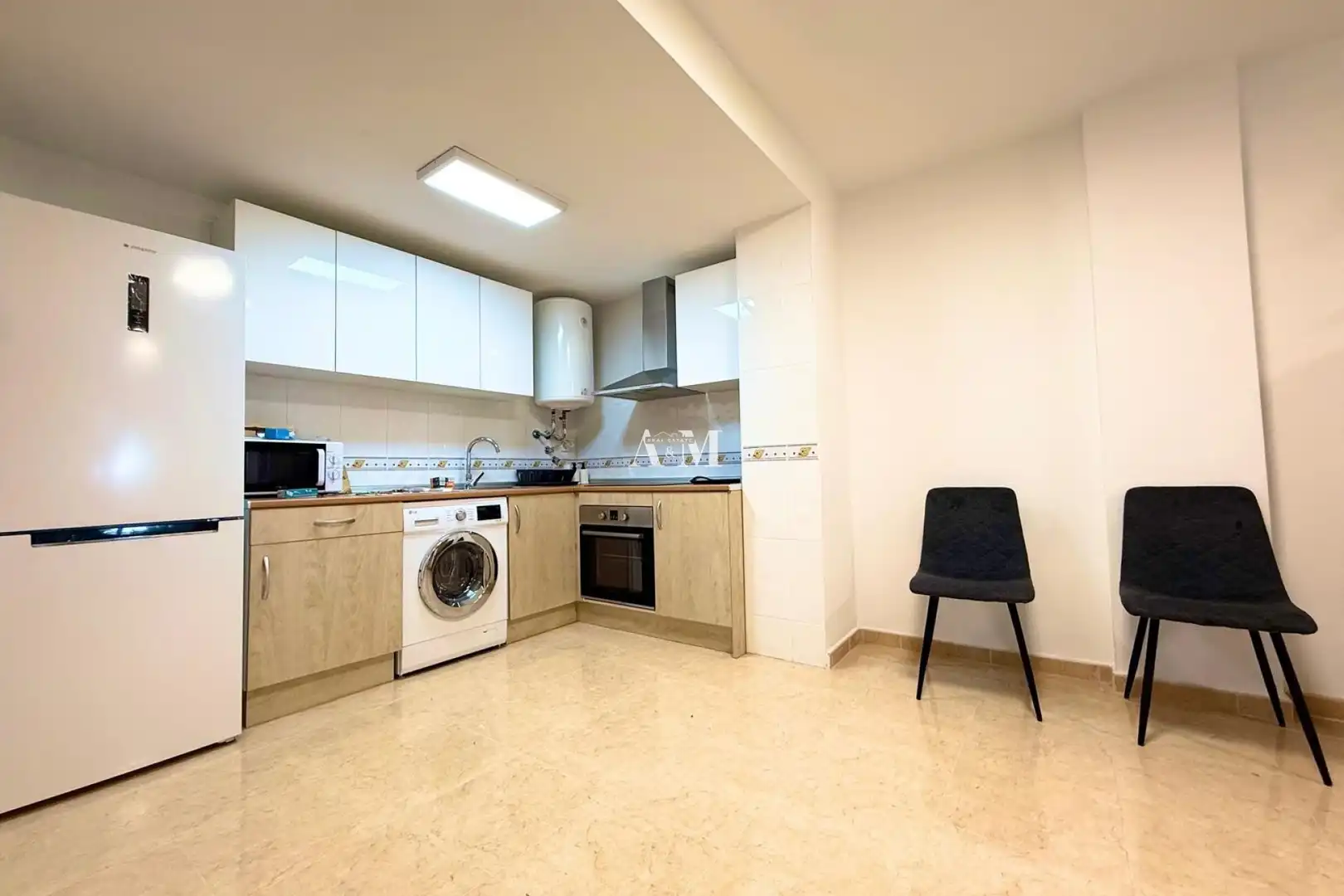 Kitchen of Flat for rent in Almoradí  with Air Conditioner, Heating and Terrace