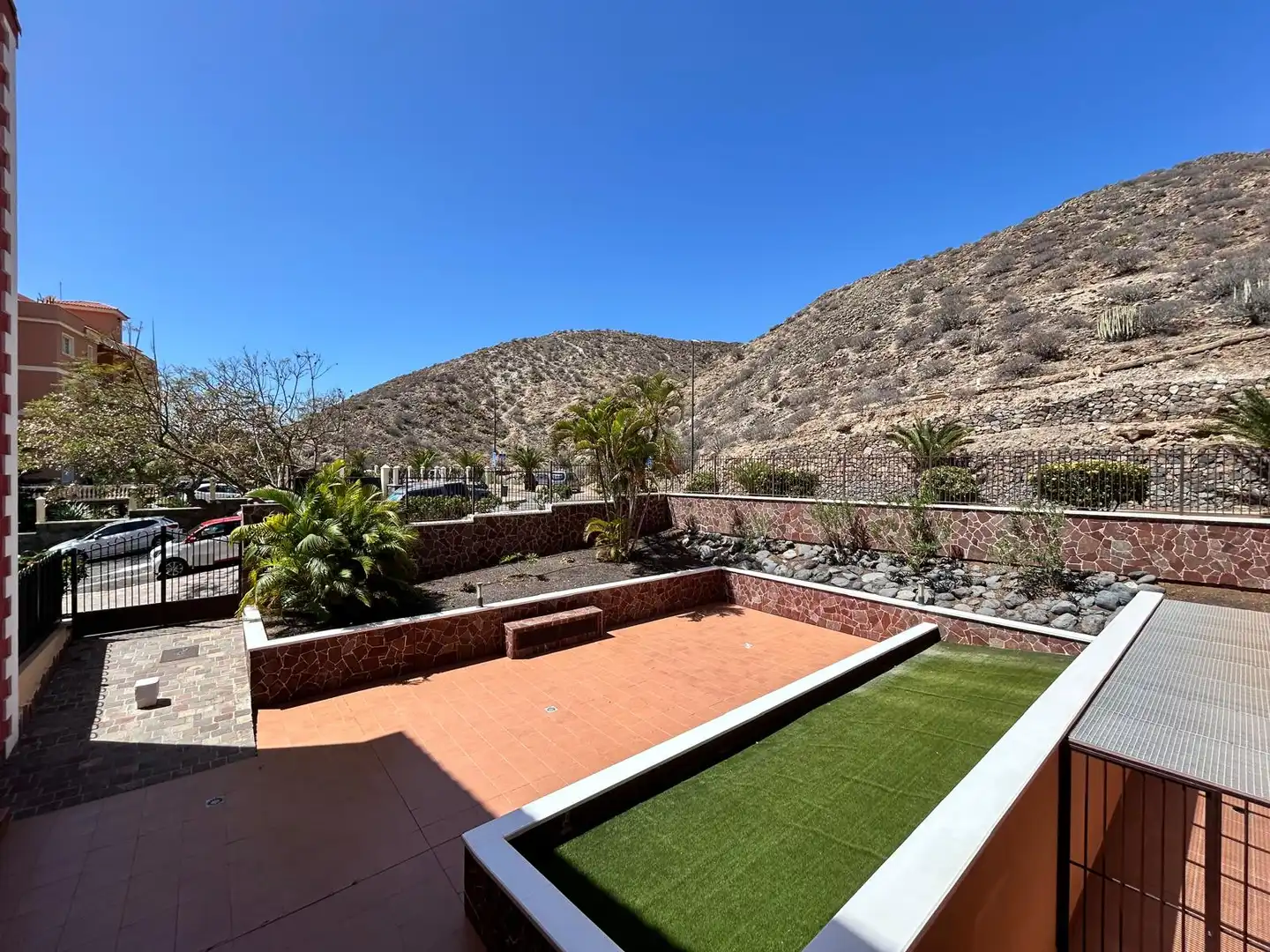 Terrasse von Wohnungen zur Miete in Arona mit Klimaanlage, Terrasse und Möbliert