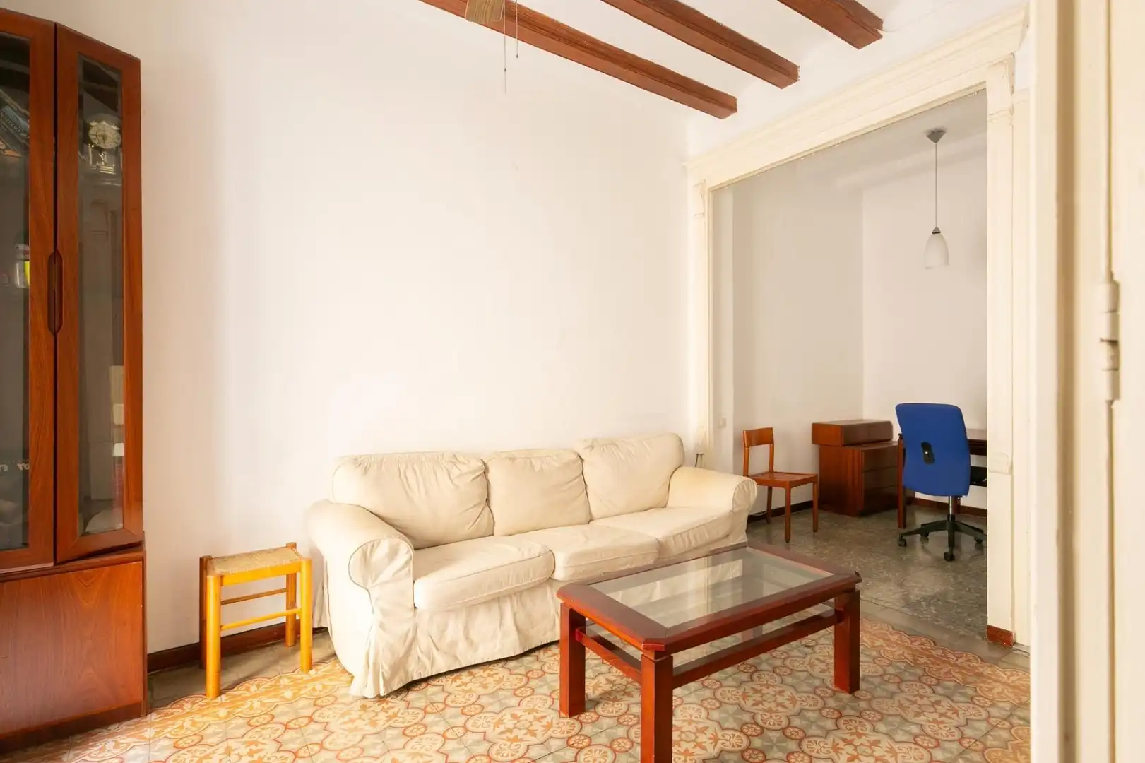Living room of Flat for sale in Barcelona