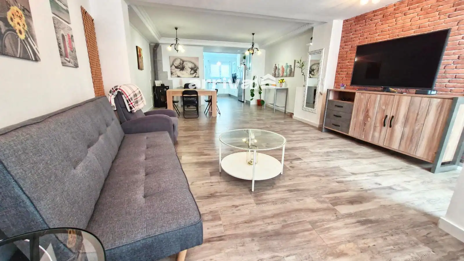 Sala d'estar de Casa o xalet en venda en Moncada amb Aire condicionat, Calefacció i Terrassa