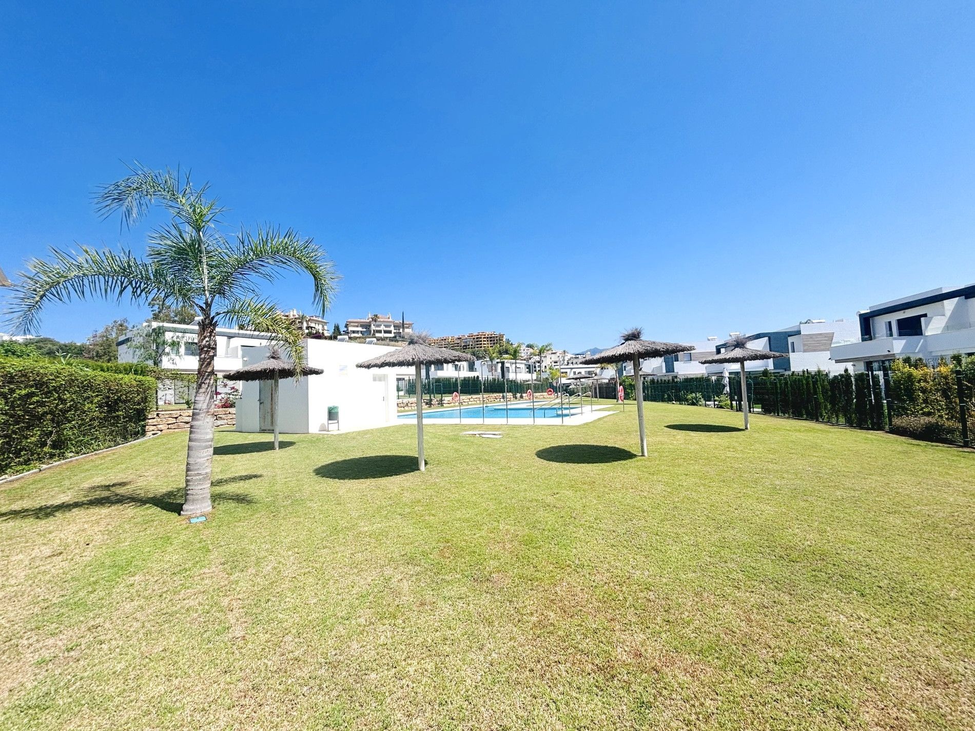 Garden of Single-family semi-detached to rent in Estepona  with Air Conditioner, Private garden and Terrace