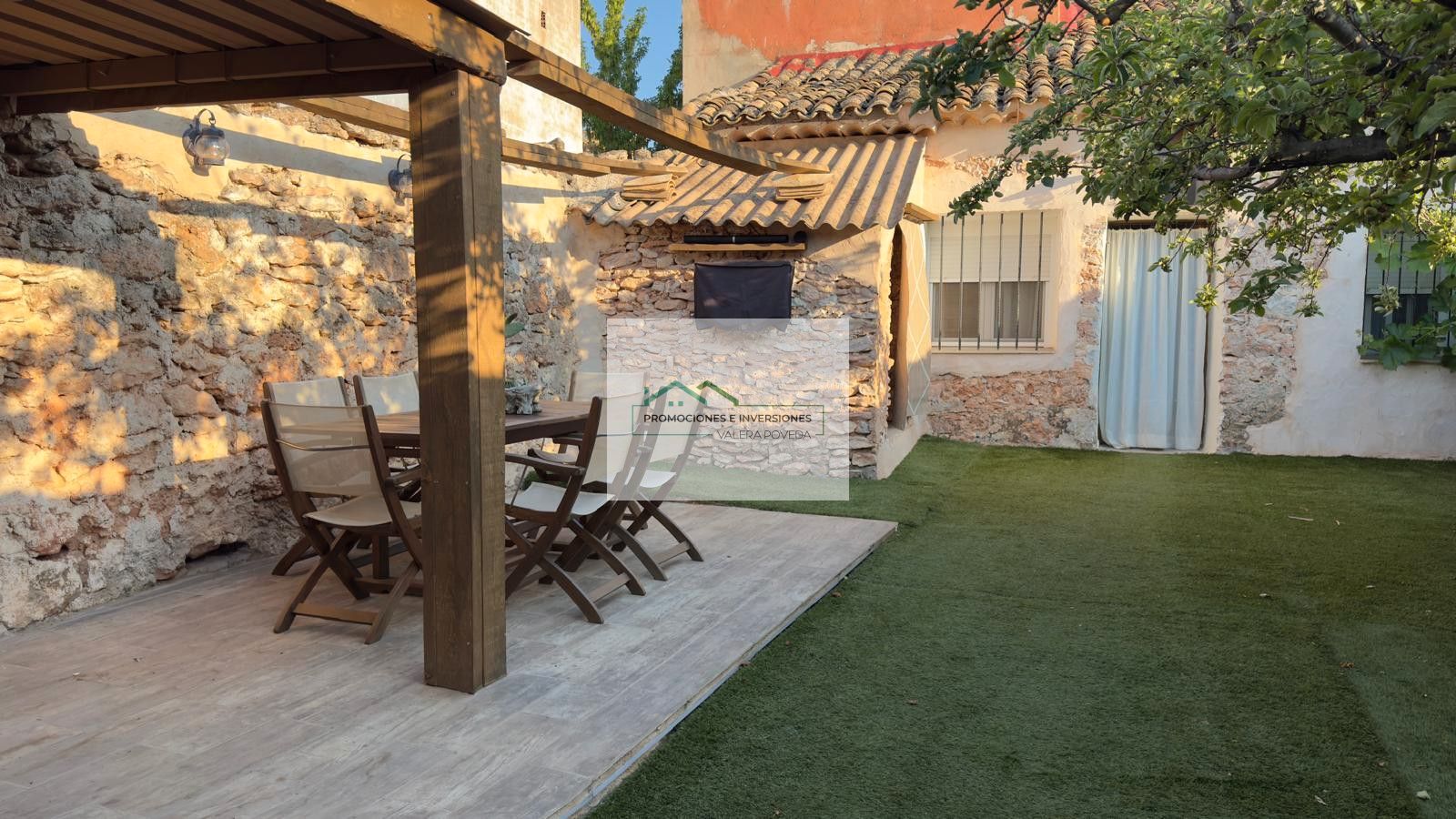Terraza de Casa o chalet de alquiler en Castillejo de Iniesta con Amueblado