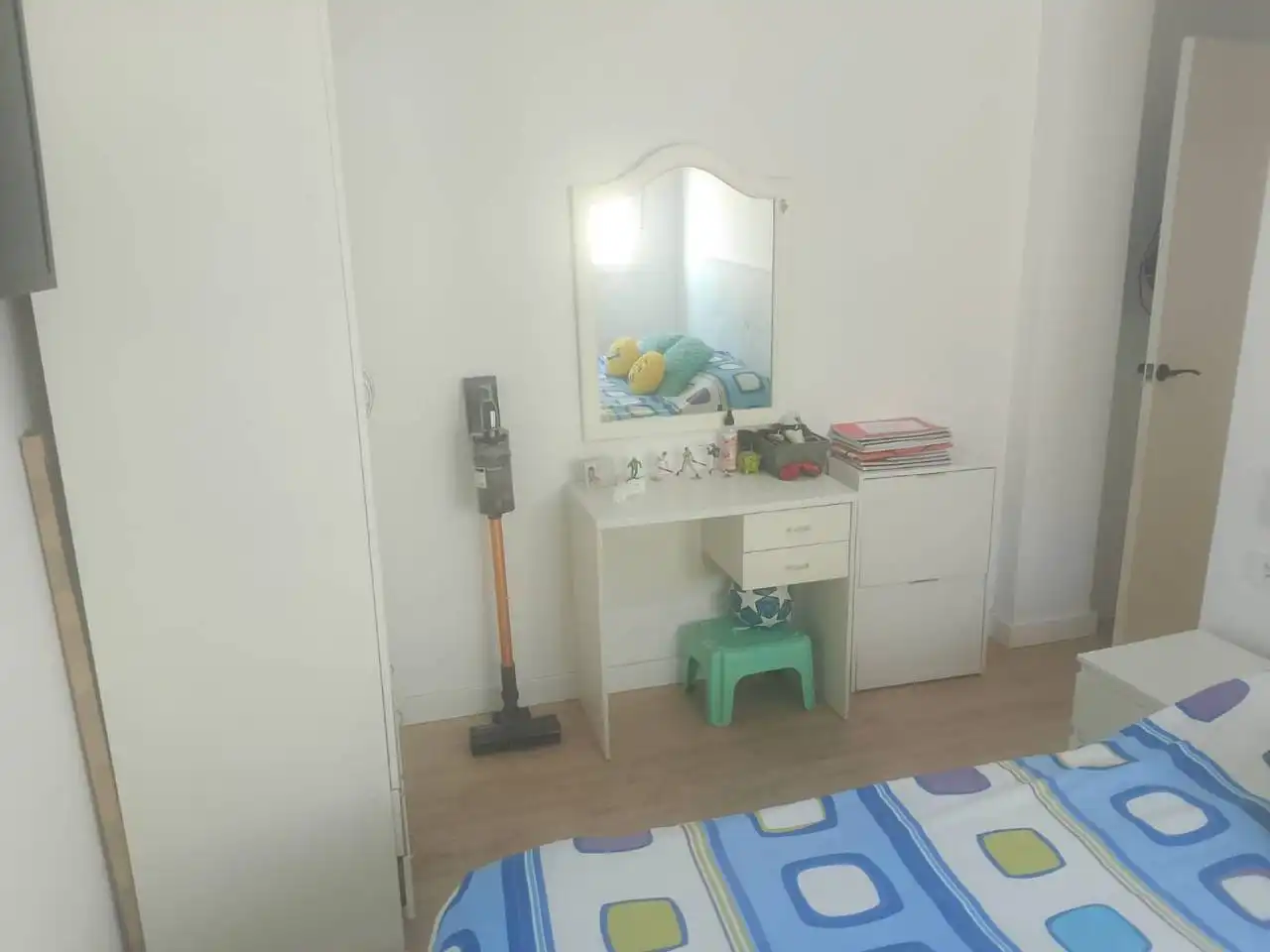 Bedroom of Flat for sale in Gandia  with Air Conditioner, Furnished and Balcony