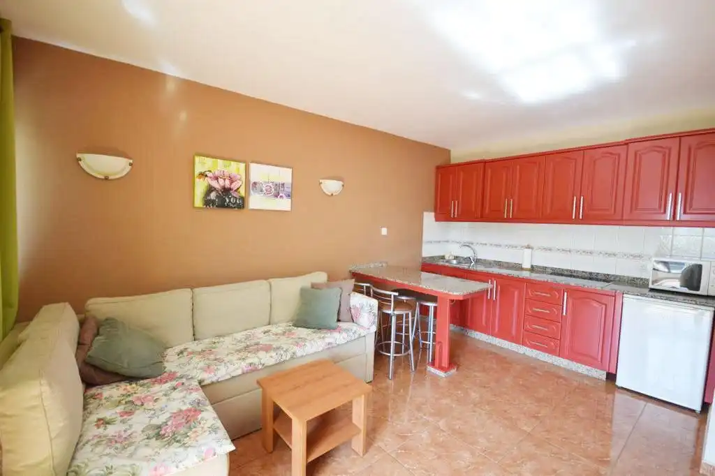 Cocina de Apartamento de alquiler en Mogán con Amueblado, Balcón y Piscina comunitaria