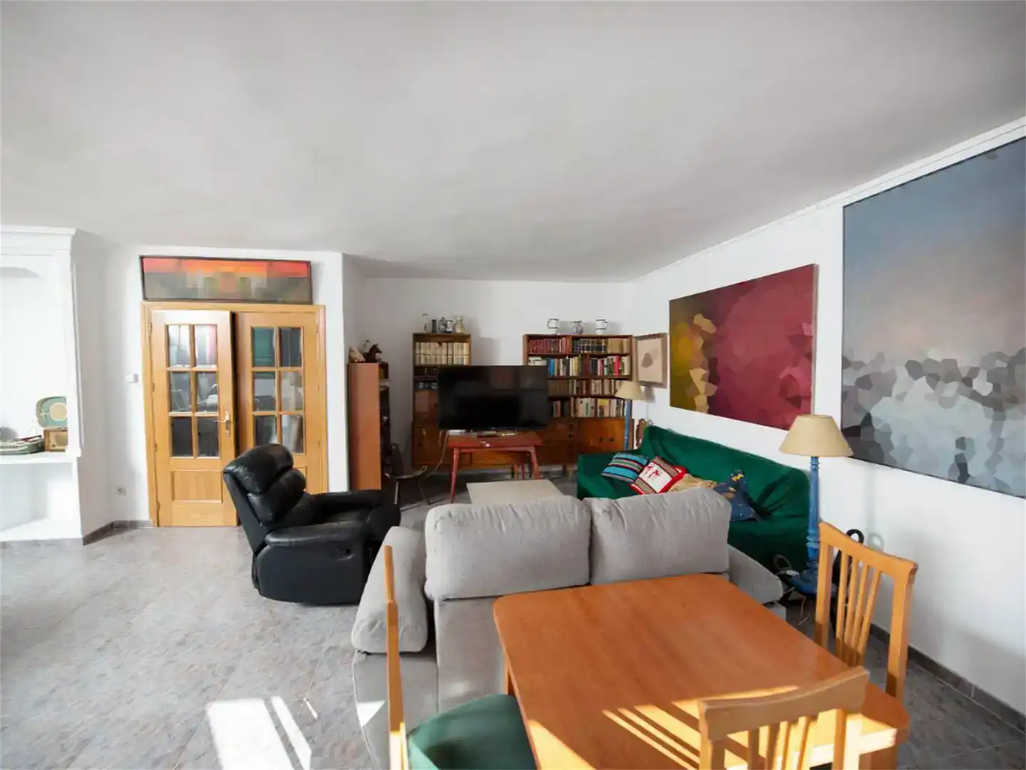 Sala de estar de Piso en venta en Campo Real con Trastero