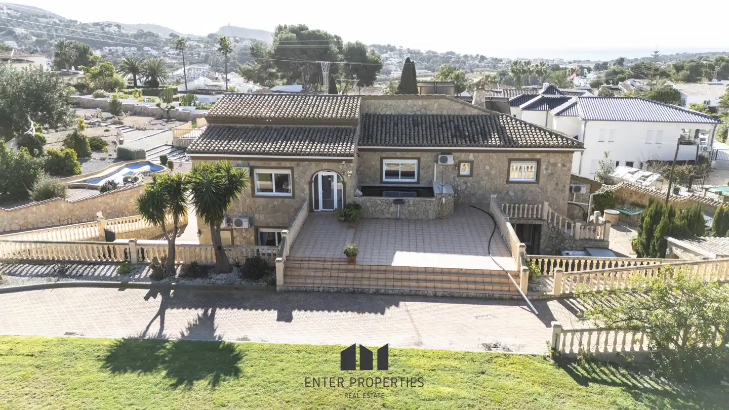Vista exterior de Piso en venta en Moraira con Aire acondicionado, Calefacción y Piscina