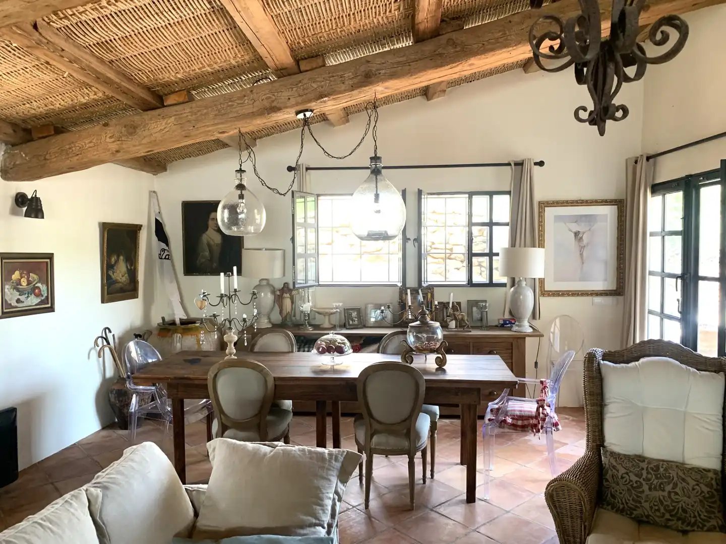 Dining room of Country homes for sale in Tivissa  with Terrace