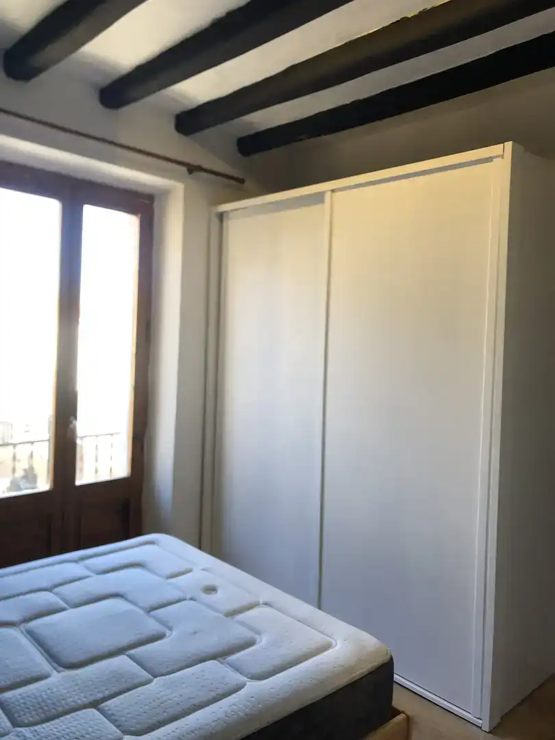 Dormitori de Casa adosada en venda en Vilanova d'Escornalbou amb Parquet, Traster i Moblat