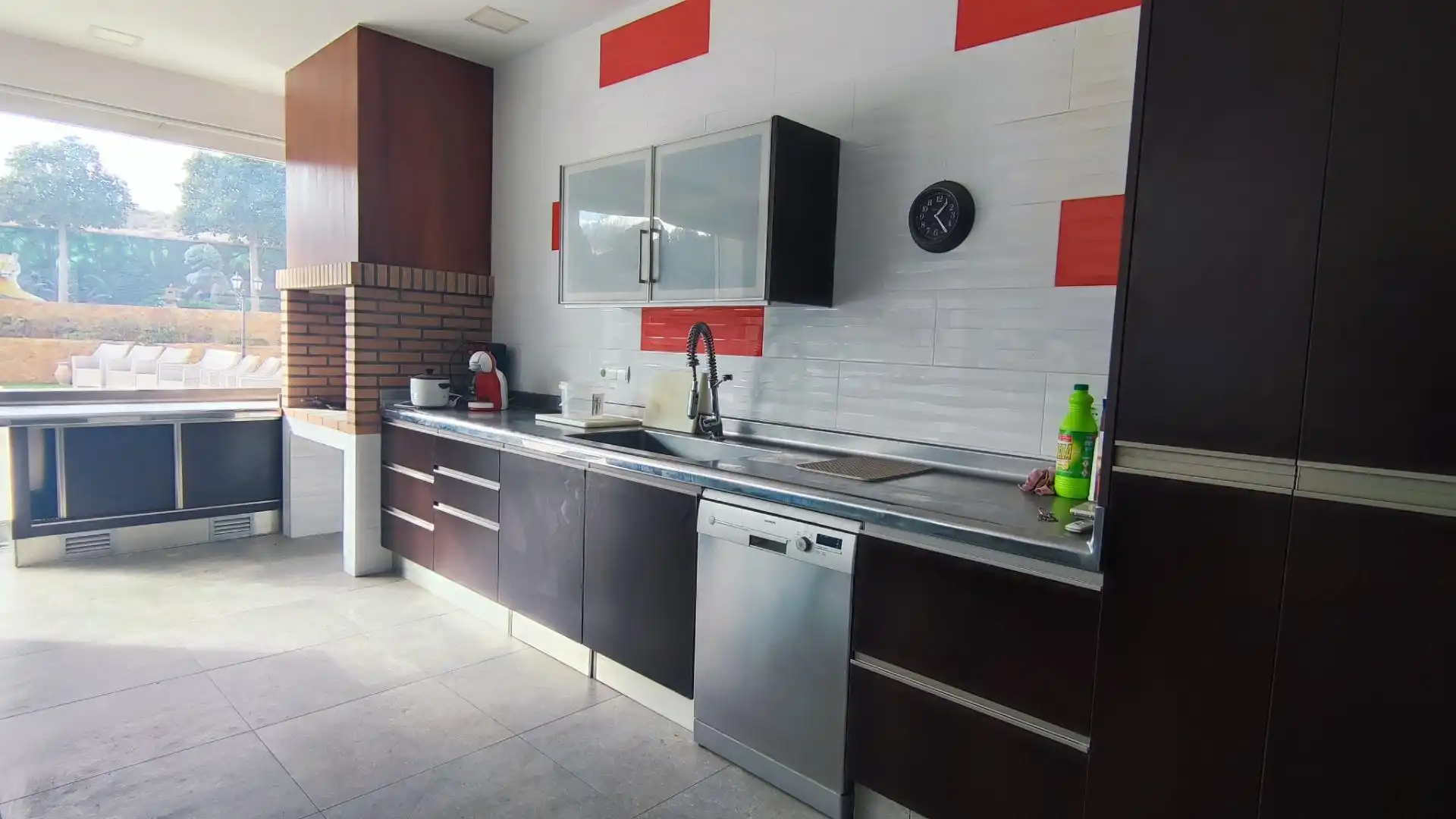 Cocina de Casa o chalet en venta en Mutxamel con Aire acondicionado, Calefacción y Jardín privado