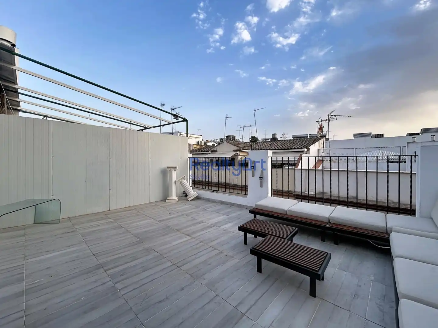 Terrace of Attic for sale in Sevilla  with Air Conditioner, Terrace and Furnished