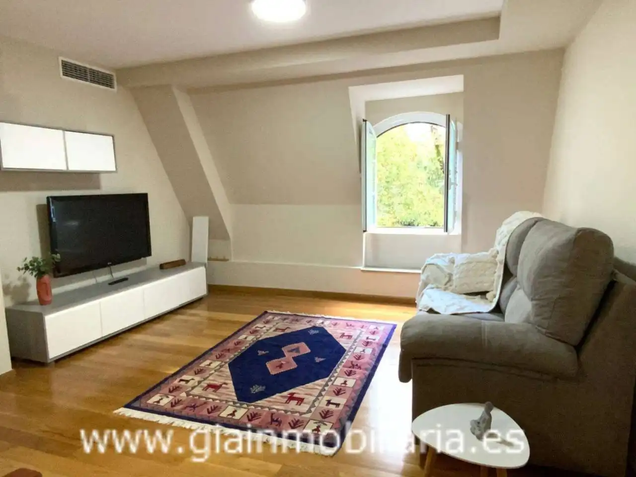 Sala de estar de Dúplex en venta en Mondariz-Balneario con Aire acondicionado, Calefacción y Parquet