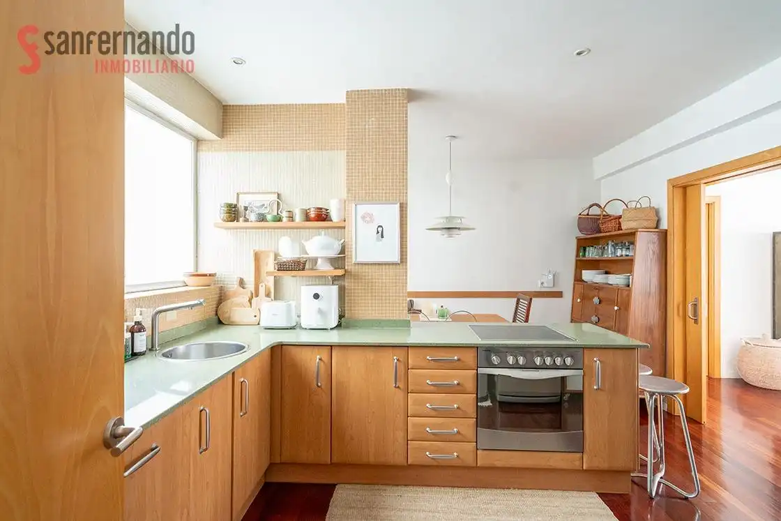 Kitchen of Flat for sale in Torrelavega   with Heating and Balcony