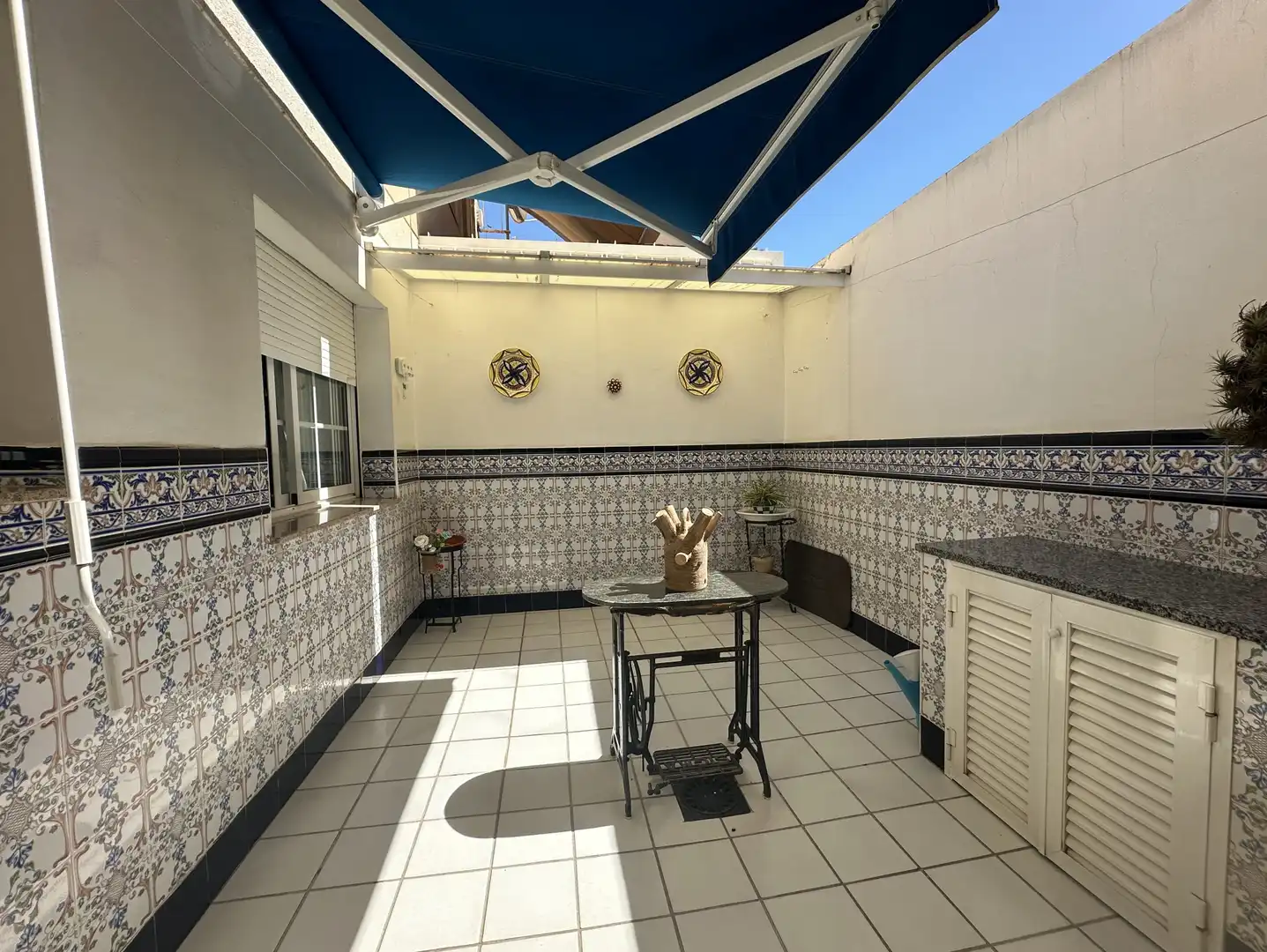 Terraza de Casa adosada en venta en Cartagena con Aire acondicionado, Jardín privado y Terraza