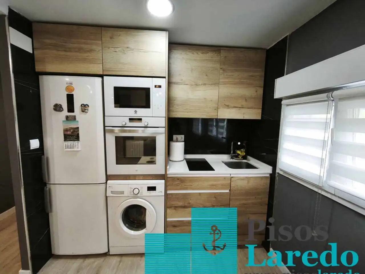 Kitchen of Flat for sale in Limpias  with Heating, Parquet flooring and Furnished