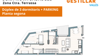 Parking of Duplex for sale in Sabadell  with Terrace