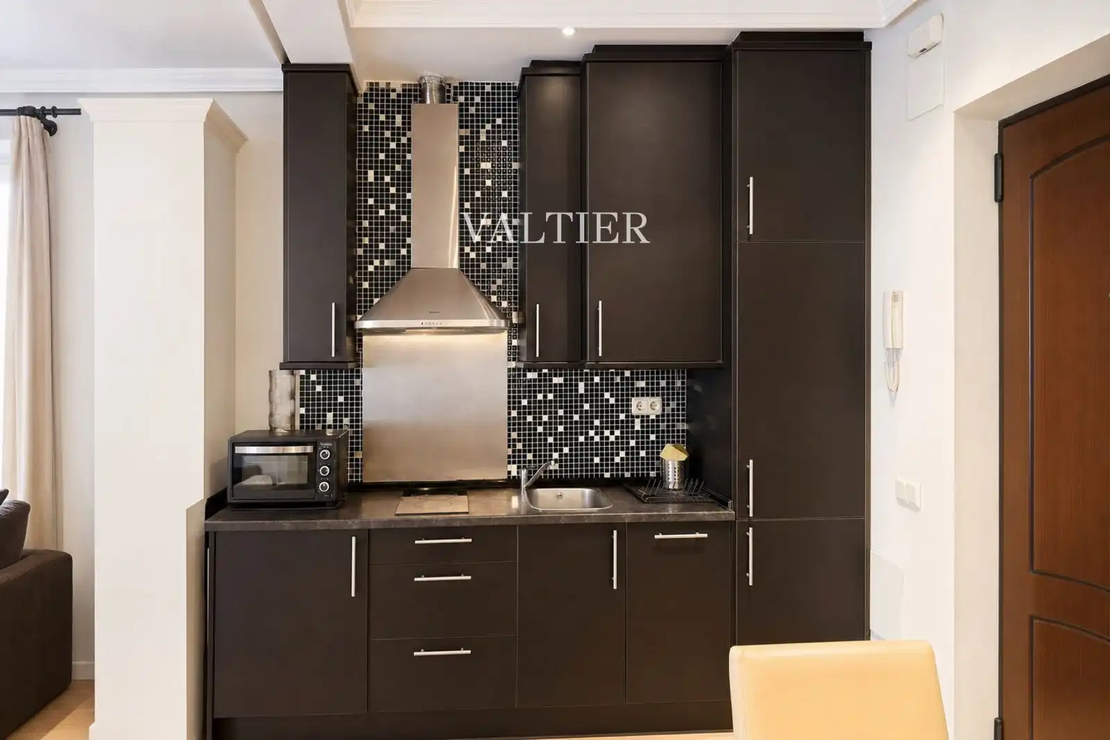 Kitchen of Attic for rent in Madrid  with Air Conditioner and Furnished
