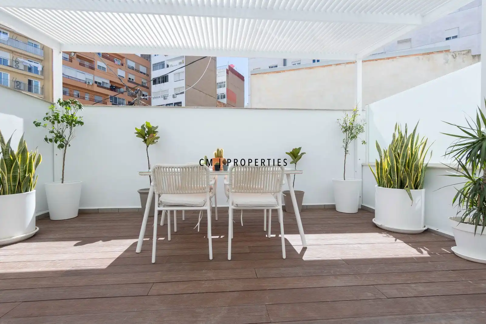 Terrassa de Pis de lloguer en Valencia amb Aire condicionat, Parquet i Terrassa