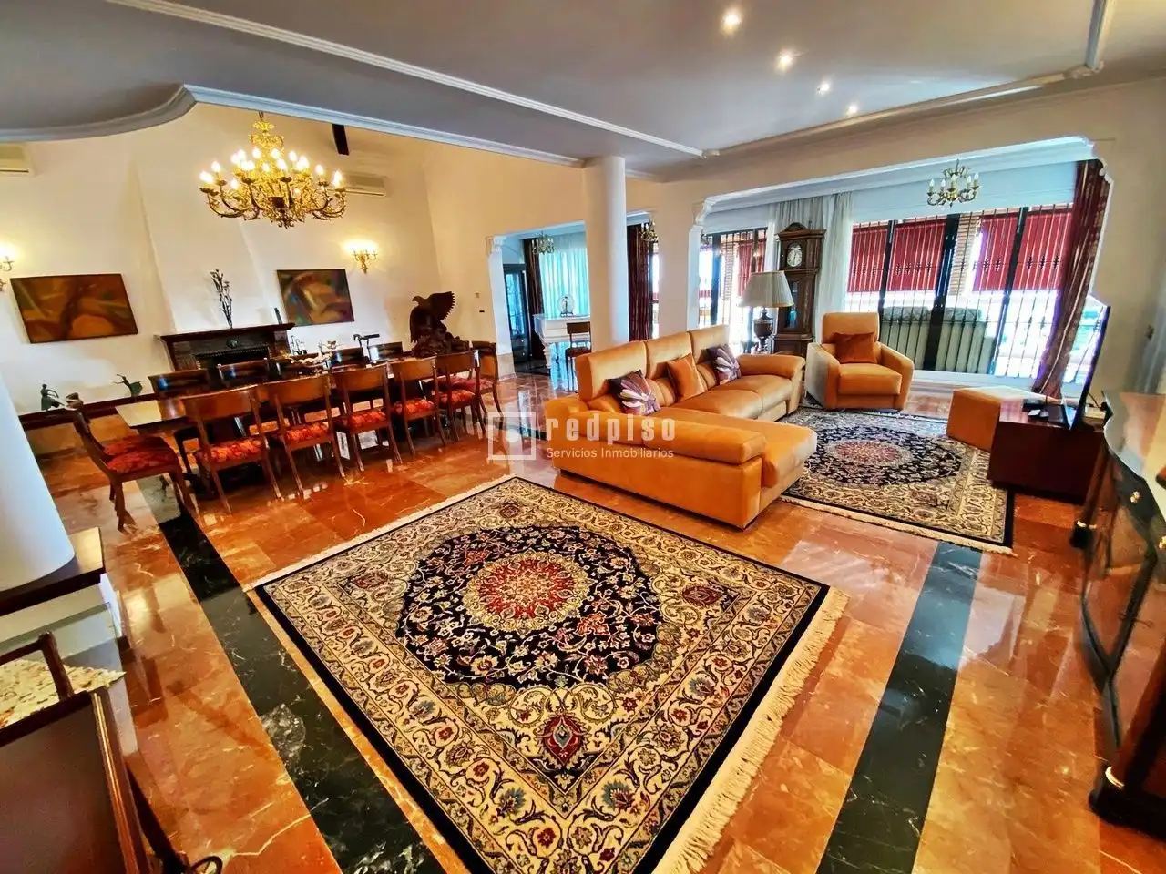 Living room of Houses for rent in Málaga  with Air Conditioner, Heating and Private garden