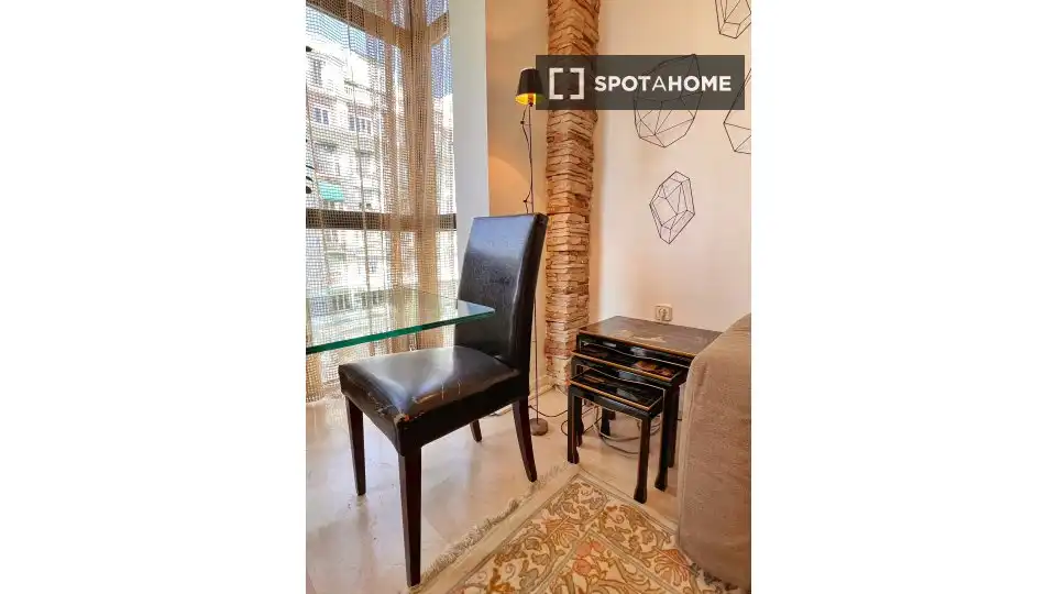 Vista exterior de Piso de alquiler en Madrid con Aire acondicionado, Calefacción y Amueblado