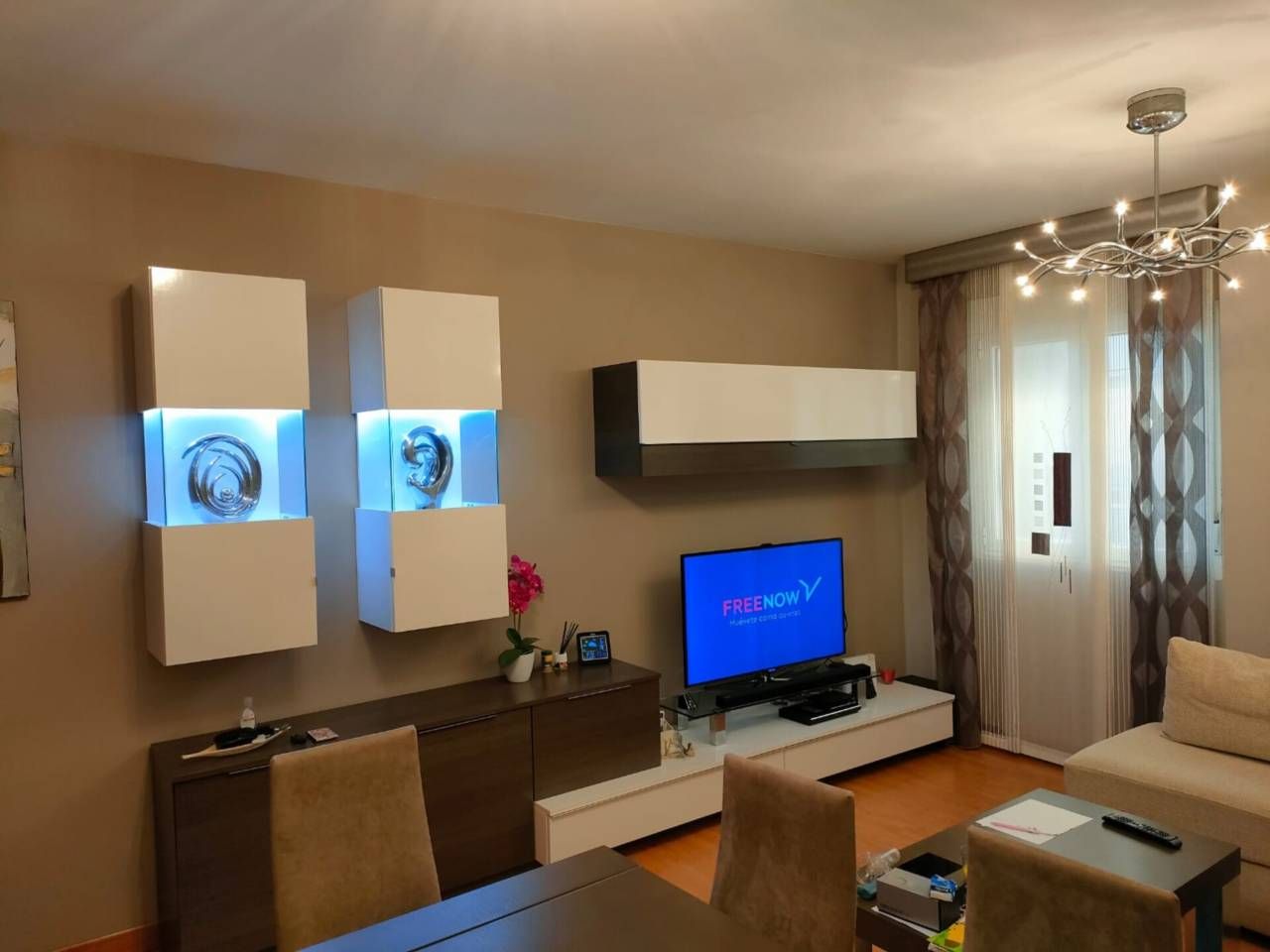 Living room of Flat for sale in Ciudad Rodrigo  with Heating, Private garden and Parquet flooring