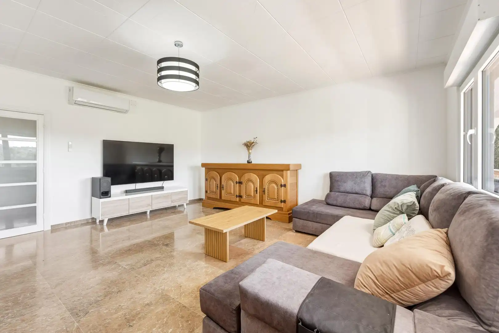Wohnzimmer von Country house zur Miete in Tossa de Mar mit Privatgarten, Alarm und Gemeinschaftspool