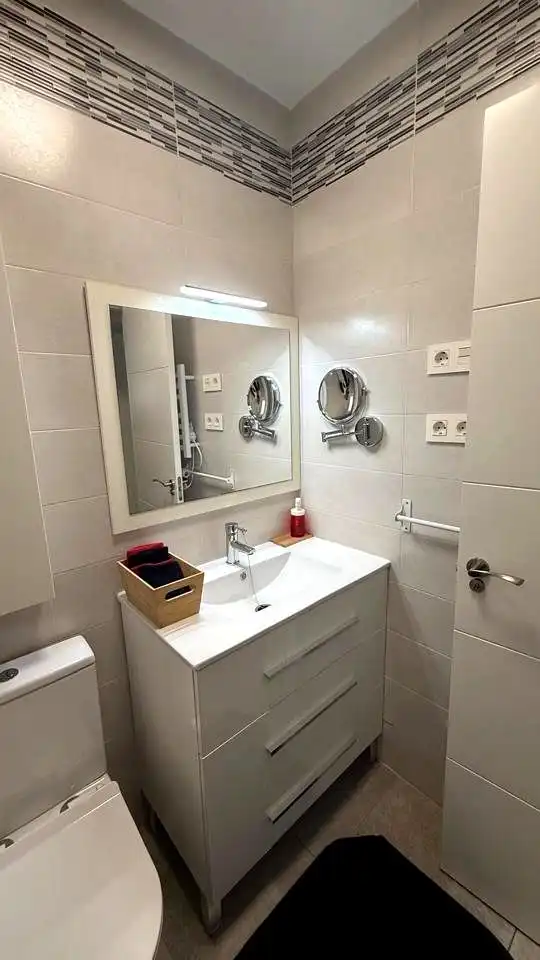 Baño de Casa adosada en venta en Málaga con Aire acondicionado y Piscina comunitaria