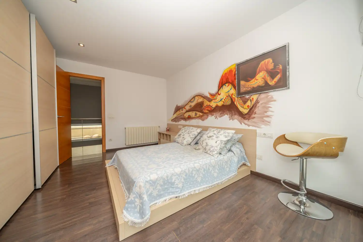 Habitación de Casa o chalet en venta en Santa Susanna con Aire acondicionado, Calefacción y Jardín privado