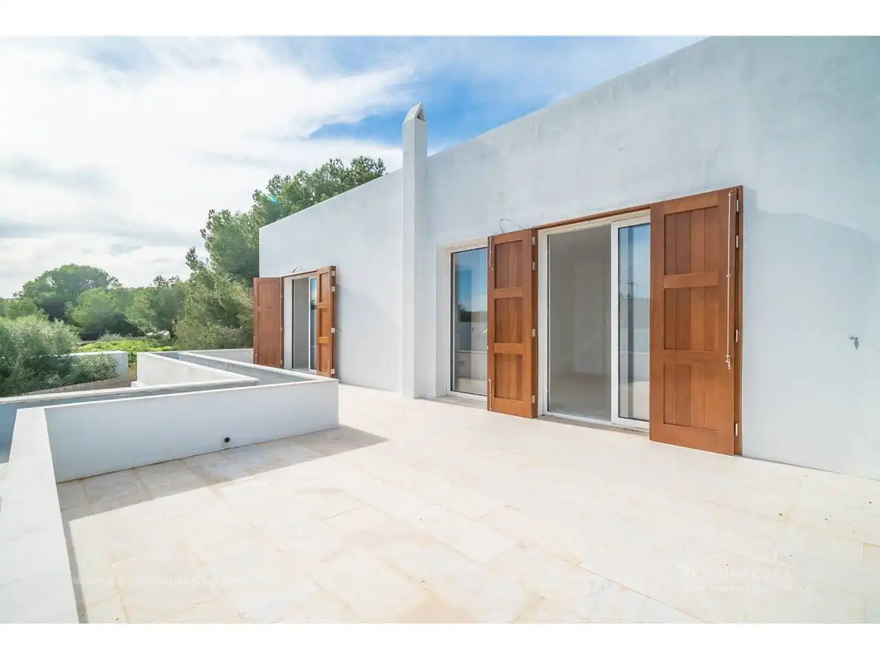Vista exterior de Casa o chalet en venta en Es Mercadal con Aire acondicionado, Jardín privado y Terraza