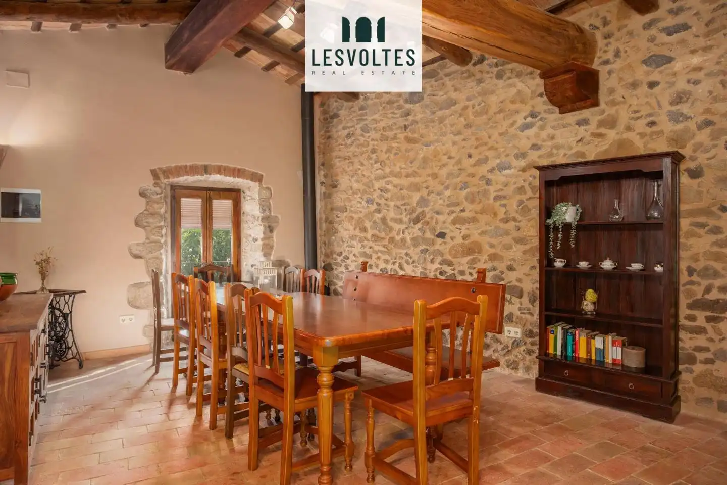 Dining room of Houses for sale in Rupià  with Air Conditioner, Heating and Private garden
