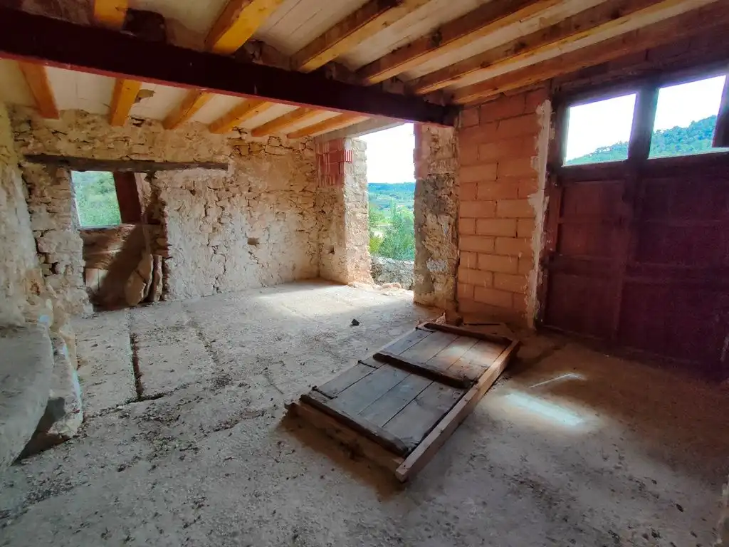 Casa rústica amb terrassa en venda a La Portellada, imagen 6