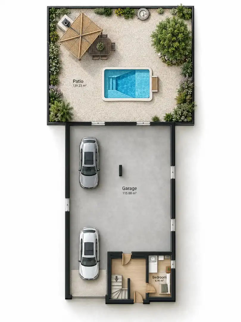 Detached house with terrace for sale in Carrer Sant Cosme i Damià, imagen 52