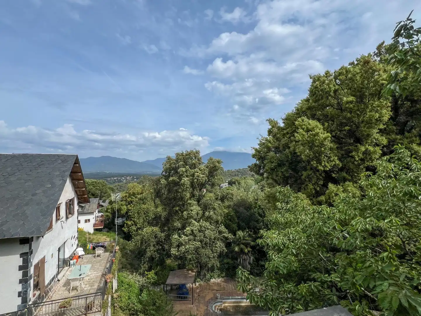Vista exterior de Casa o chalet en venta en Vallgorguina con Calefacción, Jardín privado y Terraza