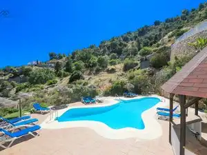 Swimming pool of Flat for rent in Almuñécar  with Air Conditioner, Terrace and Furnished