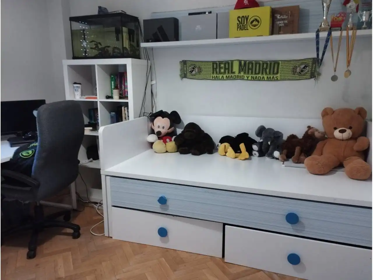 Habitación de Casa adosada en venta en Ciudad Real con Aire acondicionado, Calefacción y Jardín privado