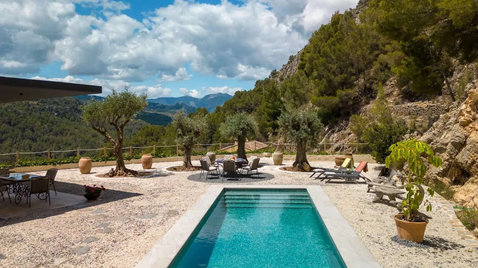 Piscina de Casa o chalet en venta en El Castell de Guadalest con Aire acondicionado, Calefacción y Jardín privado