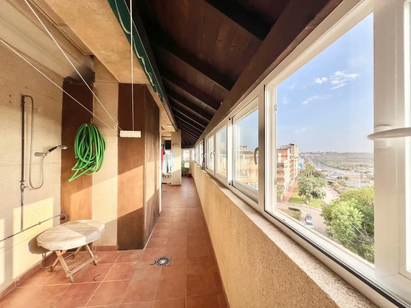 Terraza de Ático de alquiler en Torrevieja con Aire acondicionado, Calefacción y Terraza
