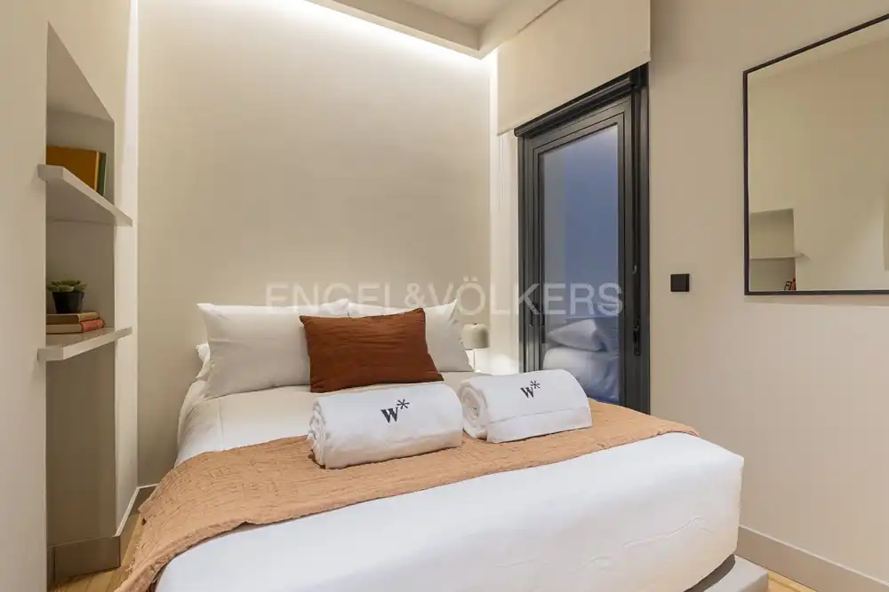 Habitación de Piso de alquiler en Madrid con Aire acondicionado, Calefacción y Amueblado
