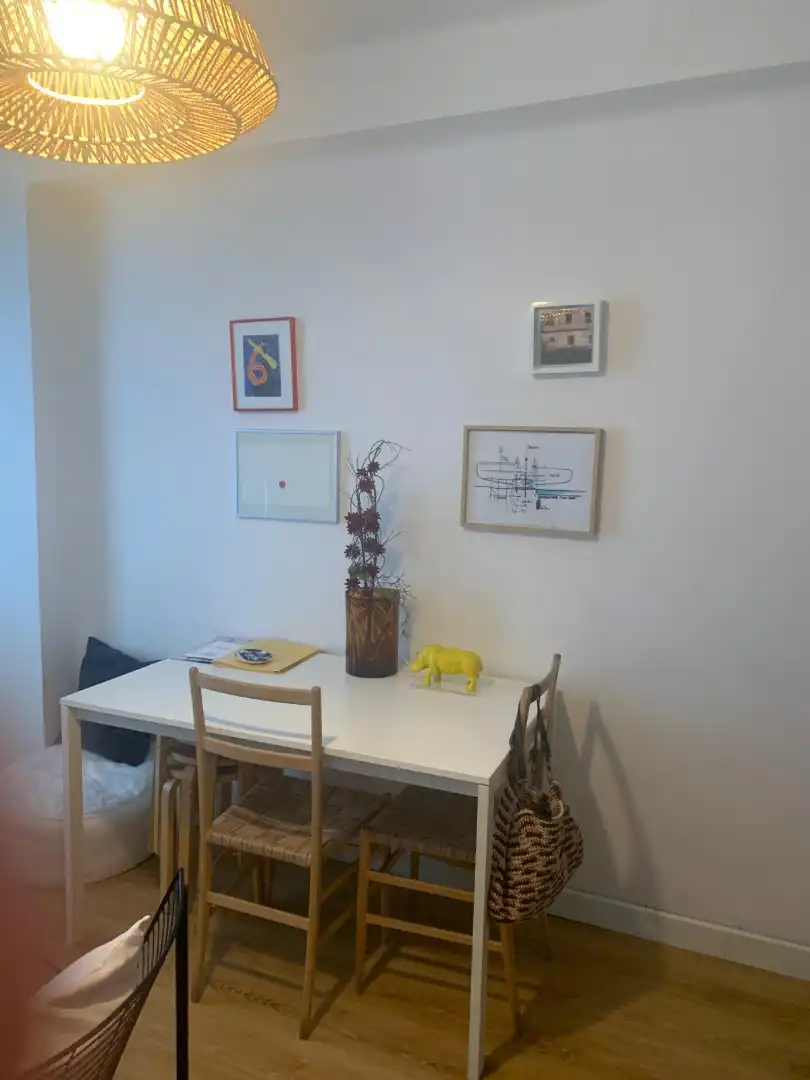 Dining room of Flat for rent in Málaga  with Air Conditioner, Furnished and Washing machine