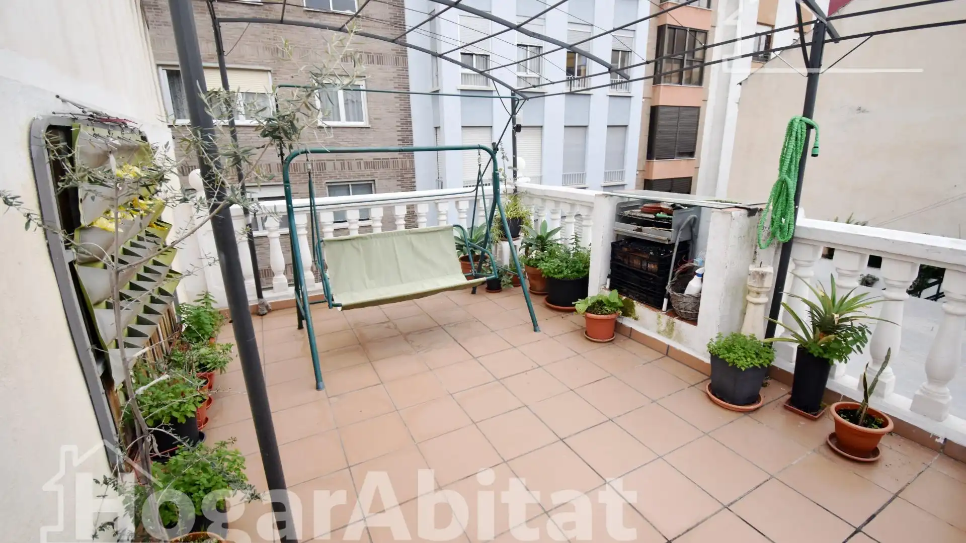 Terrace of Houses for sale in Castellón de la Plana / Castelló de la Plana  with Air Conditioner, Terrace and Furnished