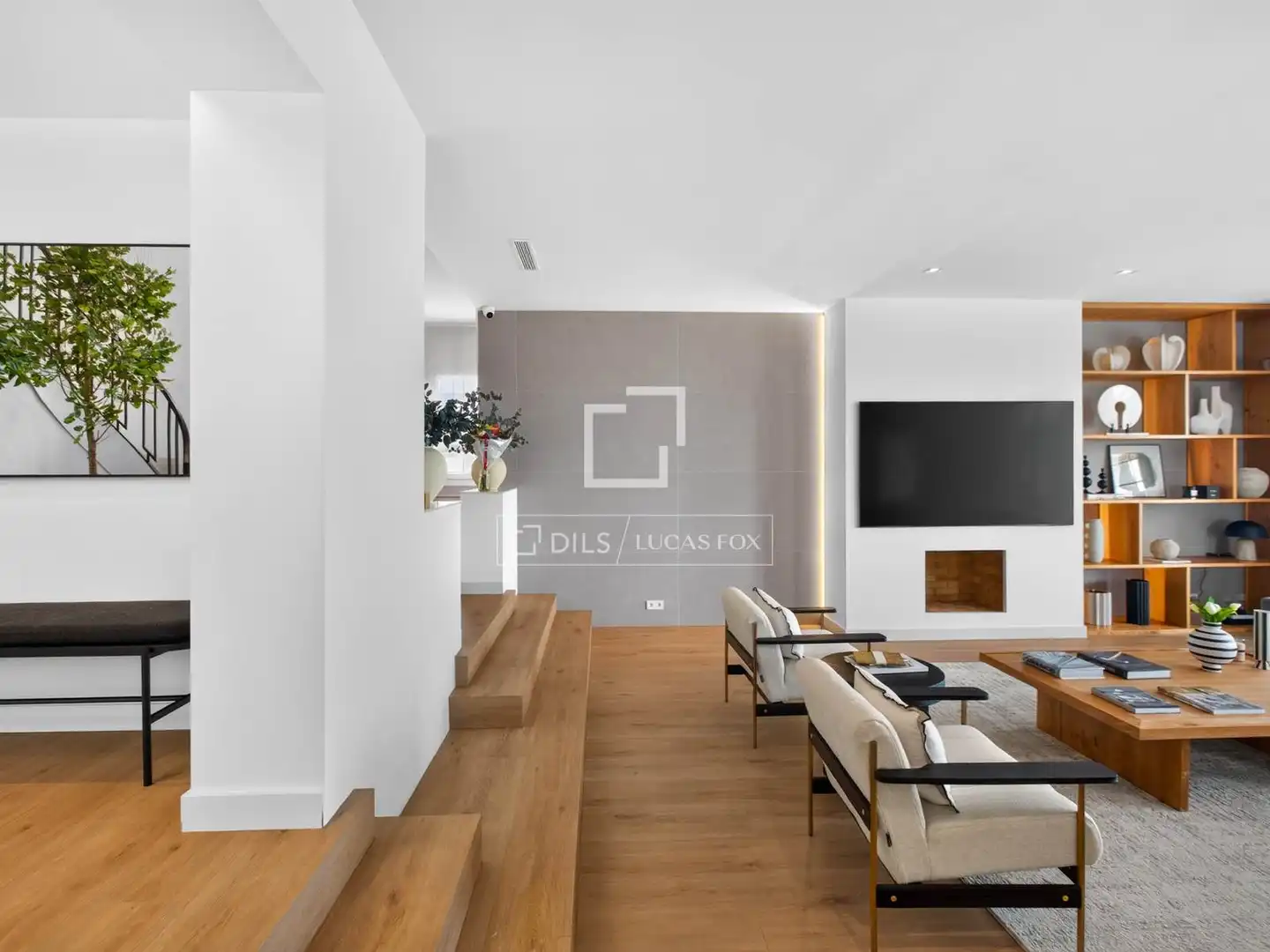Living room of Houses for sale in Badalona  with Air Conditioner, Heating and Private garden