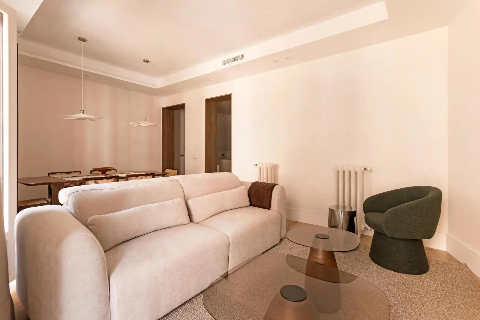 Wohnzimmer von Wohnungen zur Miete in Barrio de Salamanca