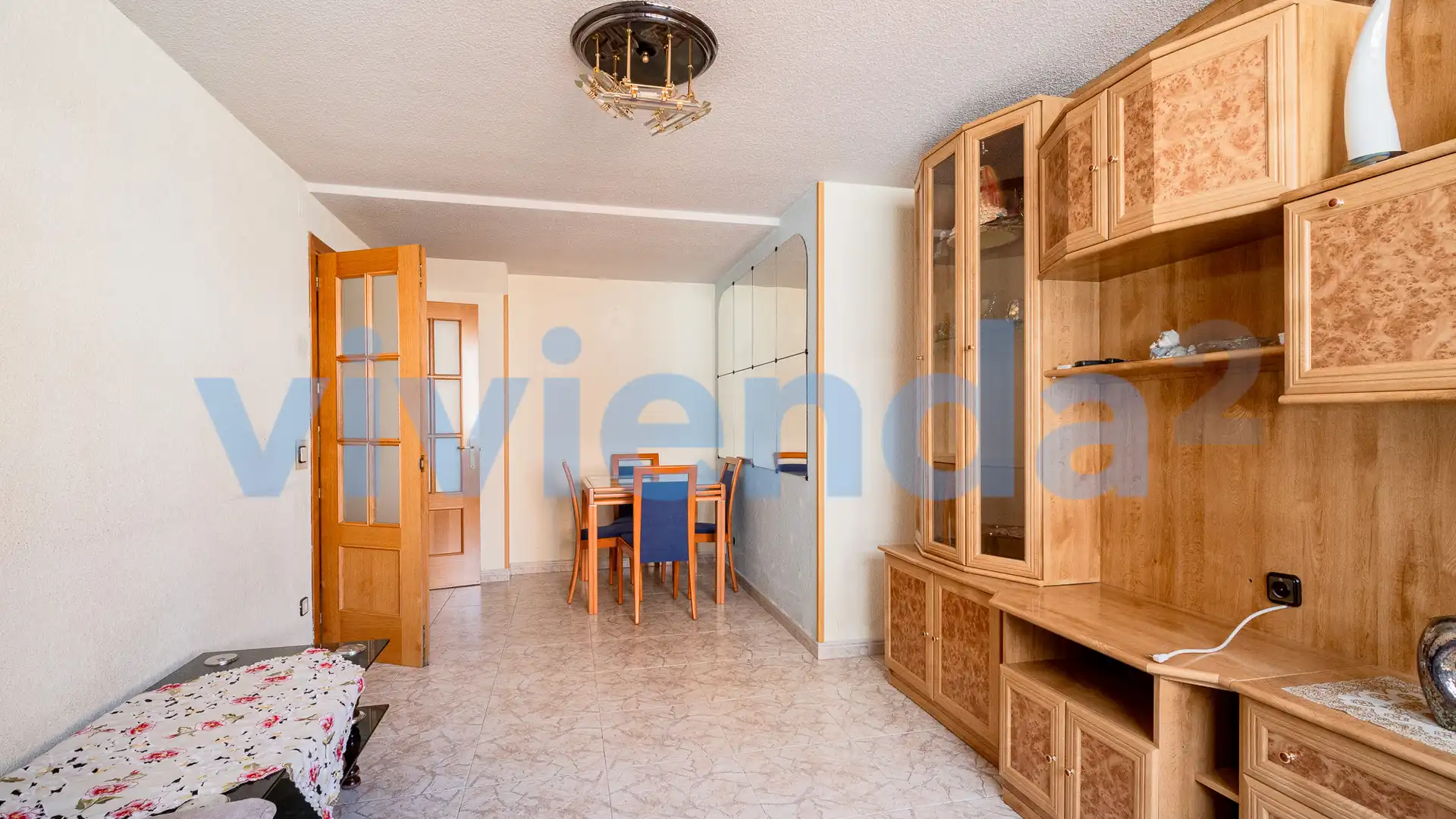 Sala de estar de Piso en venta en  Madrid Capital con Calefacción y Trastero