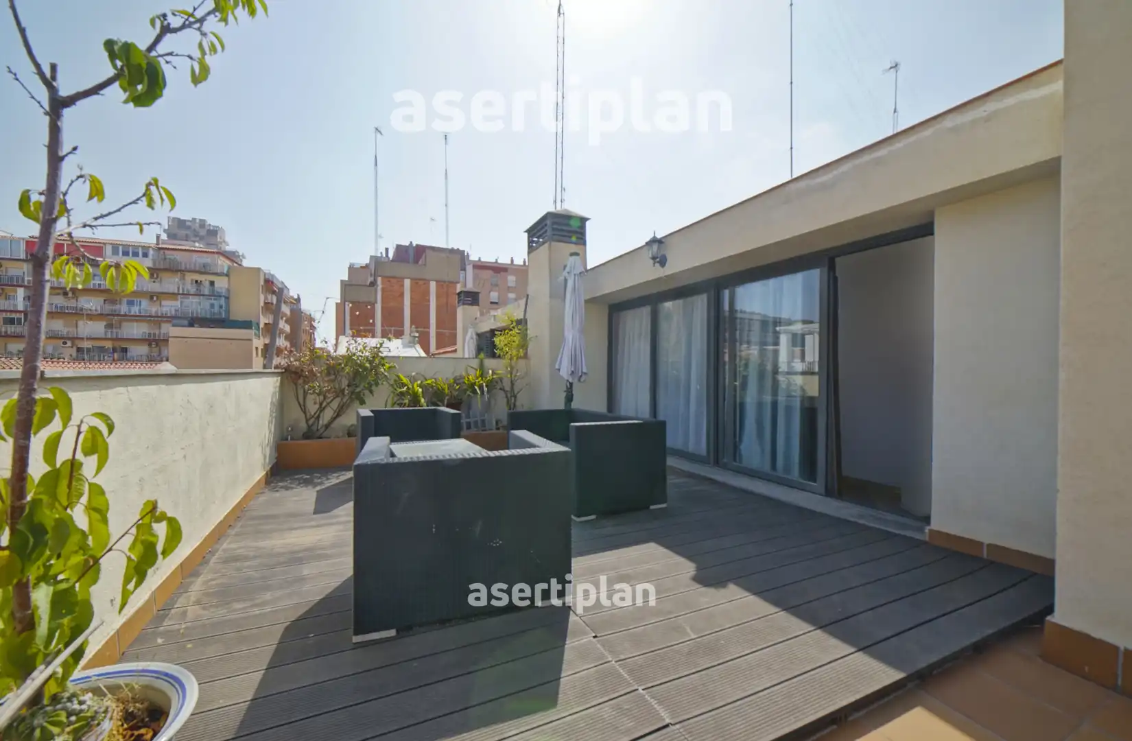 Terraza de Piso en venta en Mataró con Aire acondicionado, Calefacción y Parquet